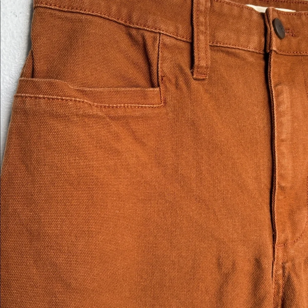 Madewell High Rise Slim Emmett Tapered Pants in Warm Toffee, 28 - Picture 9 of 11